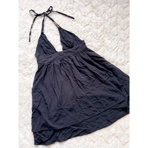Tobi Tops - Tobi Halter Top Black Small